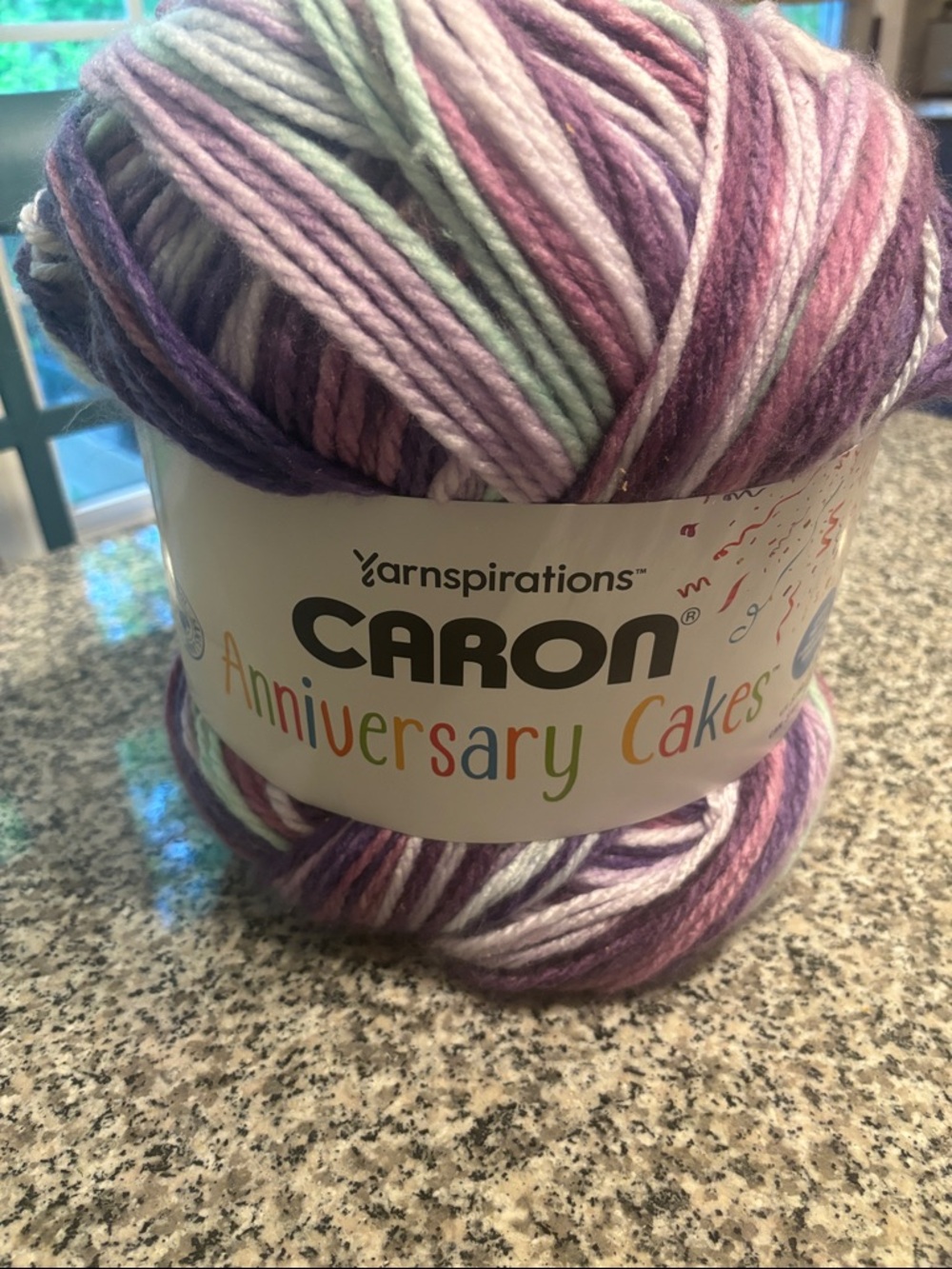 Caron Anniversary Cakes Multicolor Yarn - Caron